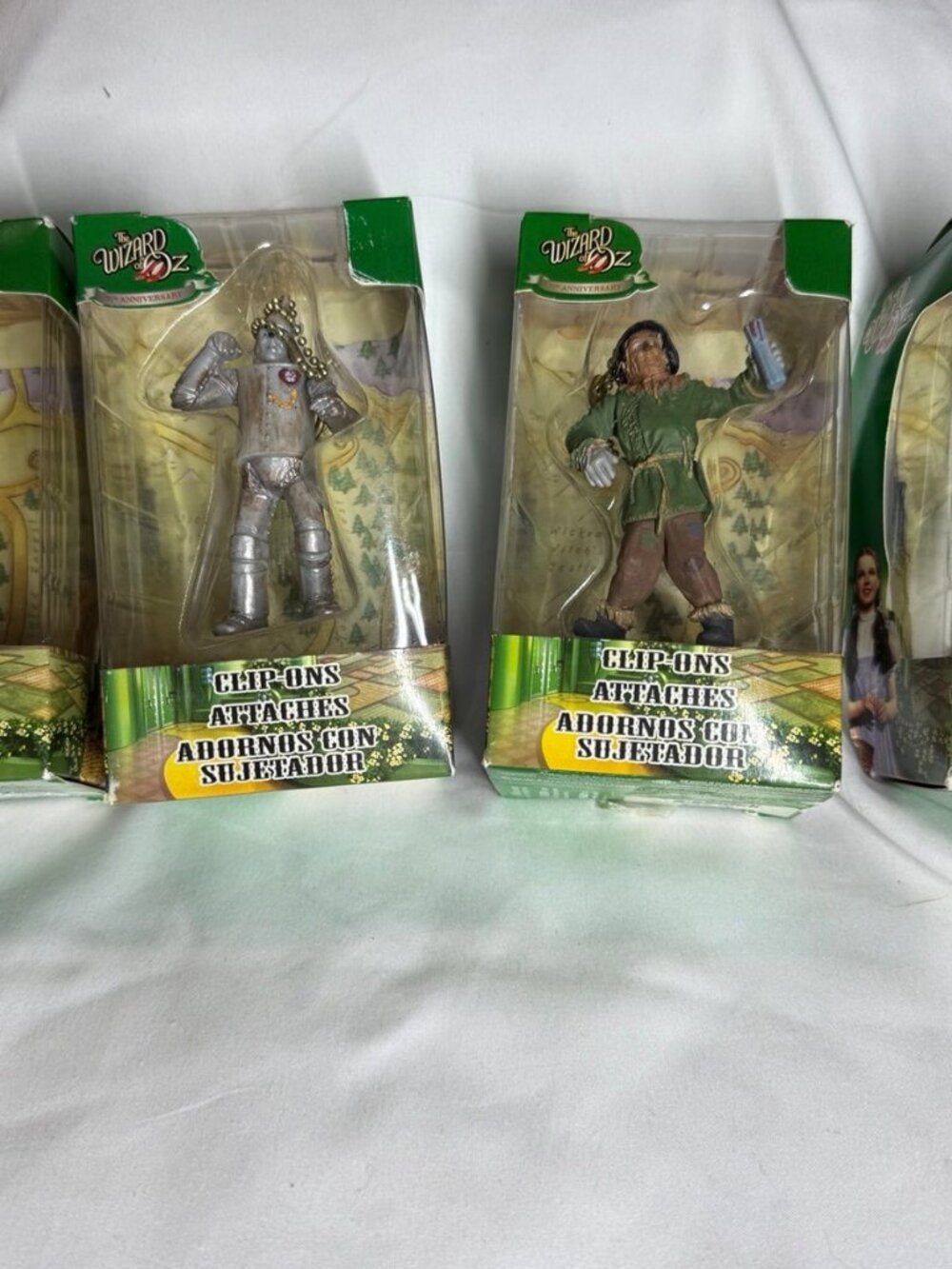 Wizard of Oz complete set of 4 clip attachments NIB